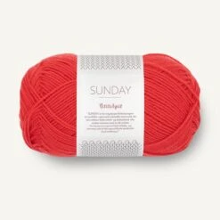 Sandnes Garn Sunday(Sandnes Garn Sunday) 33 Sandnes Garn Sunday(Sandnes Garn Sunday) -Tangled Yarn Store 11124008 Poppy 300dpi Noste