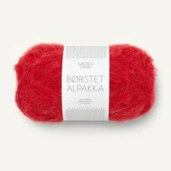 Sandnes Garn Børstet Alpakka(Sandnes Garn Borstet Alpakka) 18 Sandnes Garn Børstet Alpakka(Sandnes Garn Borstet Alpakka) -Tangled Yarn Store 11904227 Equestrian red 300dpi Noste