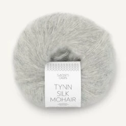 Sandnes Garn Tynn Silk Mohair(Sandnes Garn Tynn Silk Mohair Yarn) -Tangled Yarn Store 11931022 Lys gramelert 300dpi Noste