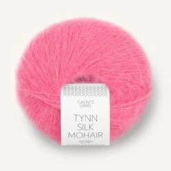 Sandnes Garn Tynn Silk Mohair(Sandnes Garn Tynn Silk Mohair Yarn) -Tangled Yarn Store 11934315 Bubblegum Pink 300dpi Noste