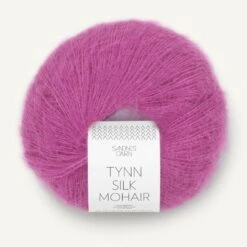 Sandnes Garn Tynn Silk Mohair(Sandnes Garn Tynn Silk Mohair Yarn) -Tangled Yarn Store 11934628 magenta 300dpi noste