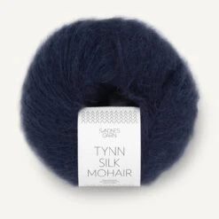 Sandnes Garn Tynn Silk Mohair(Sandnes Garn Tynn Silk Mohair Yarn) -Tangled Yarn Store 11935581 Dyp marine 300dpi Noste