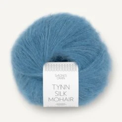 Sandnes Garn Tynn Silk Mohair(Sandnes Garn Tynn Silk Mohair Yarn) -Tangled Yarn Store 11936042 mork himmelblaa 72dpi noste