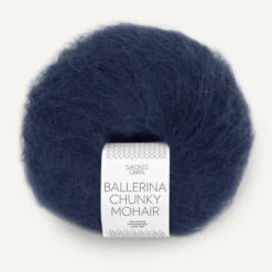 Sandnes Garn Ballerina Chunky Mohair(Sandnes Garn Ballerina Chunky Mohair) 21 Sandnes Garn Ballerina Chunky Mohair(Sandnes Garn Ballerina Chunky Mohair) -Tangled Yarn Store 11995581 Dyp marine 300dpi Noste