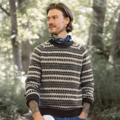 Kleiva Men Sweater - Sandnes Garn(Kleiva Men Sweater Sandnes Garn)