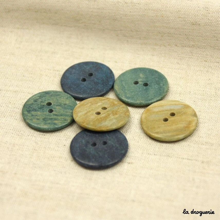 La Droguerie 23 Mm Platin Pion Button(22mm Resin Button) 1 La Droguerie 23 Mm Platin Pion Button(22mm Resin Button)