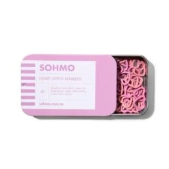 SOHMO - Stitch Marker - Hearts(Sohmo Stitch Marker Hearts) -Tangled Yarn Store SOHMO Heart Stitch Markers Tangled Yarn