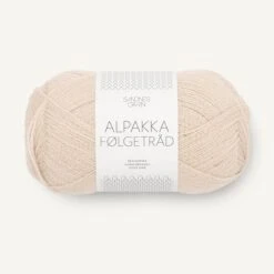 Sandnes Garn Alpakka Følgetråd(Sandnes Garn Alpakka Folgetrad) 19 Sandnes Garn Alpakka Følgetråd(Sandnes Garn Alpakka Folgetrad) -Tangled Yarn Store Sandnes Garn Alpakka Folgetrad Marsipan