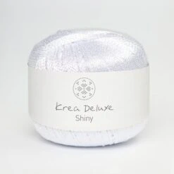 Krea Deluxe Shiny Glitter Yarn(Krea Deluxe Shiny Glitter Yarn) -Tangled Yarn Store Shiny White Krea Deluxe 1200x 9abc1df8 e89d 4fd5 a141 73b916313458