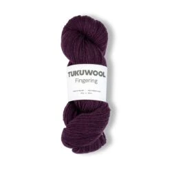 Tukuwool Fingering(Tukuwool Fingering) 33 Tukuwool Fingering(Tukuwool Fingering) -Tangled Yarn Store TukuwoolFingering100g42Auberginesq1200