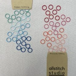 Allstitch Studio Large Stitch Markers(Ring Stitch Markers)