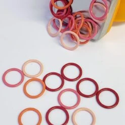 Allstitch Studio Large Stitch Markers(Ring Stitch Markers) 5 Allstitch Studio Large Stitch Markers(Ring Stitch Markers) -Tangled Yarn Store acs 0676