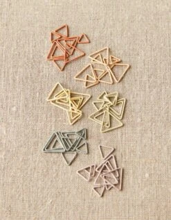 Cocoknits Triangle Stitch Markers(Cocoknits Triangle Stitch Markers) -Tangled Yarn Store cocoknitstrianglestitchmarkersgrouped