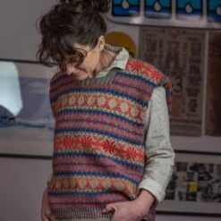 Lyra - Fair Isle Slipover [Knitting Pattern -PDF](Lyra Fair Isle Slipover Knitting Pattern)