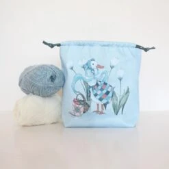 The Blue Rabbit House Project Bags(The Blue Rabbit House Project Bags) -Tangled Yarn Store odettetheduck