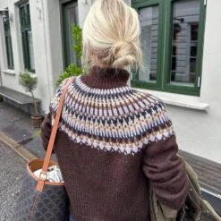 PetiteKnit Celeste Sweater(Petiteknit Celeste Sweater) 6 PetiteKnit Celeste Sweater(Petiteknit Celeste Sweater) -Tangled Yarn Store petiteknit celeste sweater tangled yarn 3