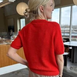 PetiteKnit Poppy Tee(Petiteknit Poppy Tee) -Tangled Yarn Store petiteknit poppy tee tangled yarn 3