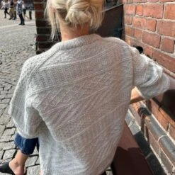 PetiteKnit Storm Sweater (Adult)(Petiteknit Storm Sweater) -Tangled Yarn Store petiteknit storm sweater adult tangled yarn 3