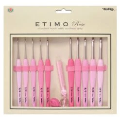Tulip ETIMO Rose Cushion Grip Crochet Hook Set(Tulip Etimo Rose Cushion Grip Crochet Hook Set)