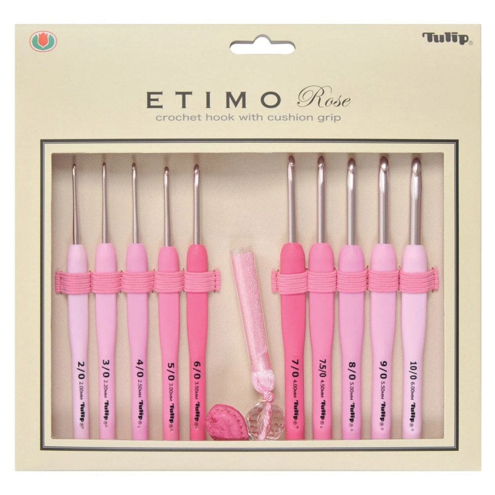Tulip ETIMO Rose Cushion Grip Crochet Hook Set(Tulip Etimo Rose Cushion Grip Crochet Hook Set) 1 Tulip ETIMO Rose Cushion Grip Crochet Hook Set(Tulip Etimo Rose Cushion Grip Crochet Hook Set)